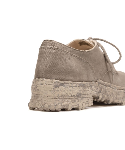 Vintage-like Sole Over-dyed Canvas Shoes