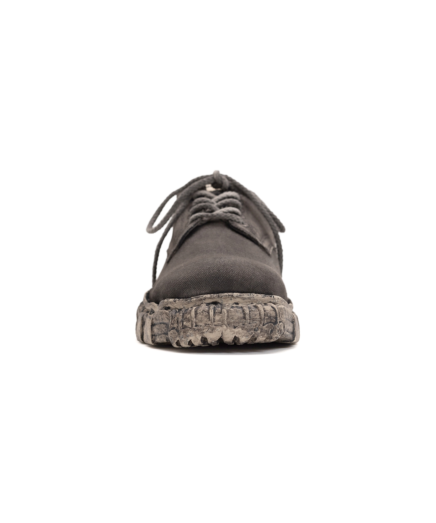 Vintage-like Sole Over-dyed Canvas Shoes