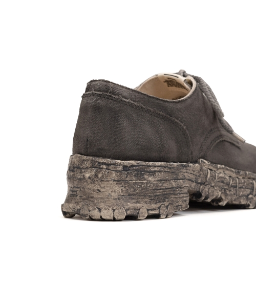 Vintage-like Sole Over-dyed Canvas Shoes