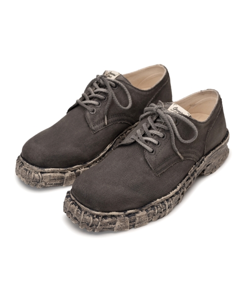 Vintage-like Sole Over-dyed Canvas Shoes