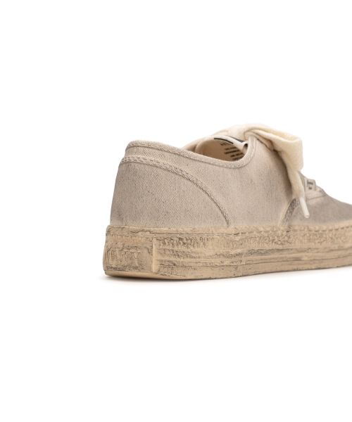 "KIEFER" PAST Sole Canvas Smudged Throughout Low-Top Sneaker