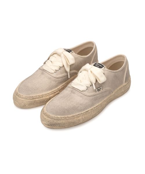 "KIEFER" PAST Sole Canvas Smudged Throughout Low-Top Sneaker