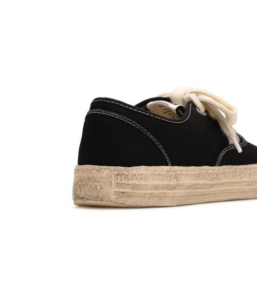 "KIEFER" PAST Sole Canvas Smudged Throughout Low-Top Sneaker