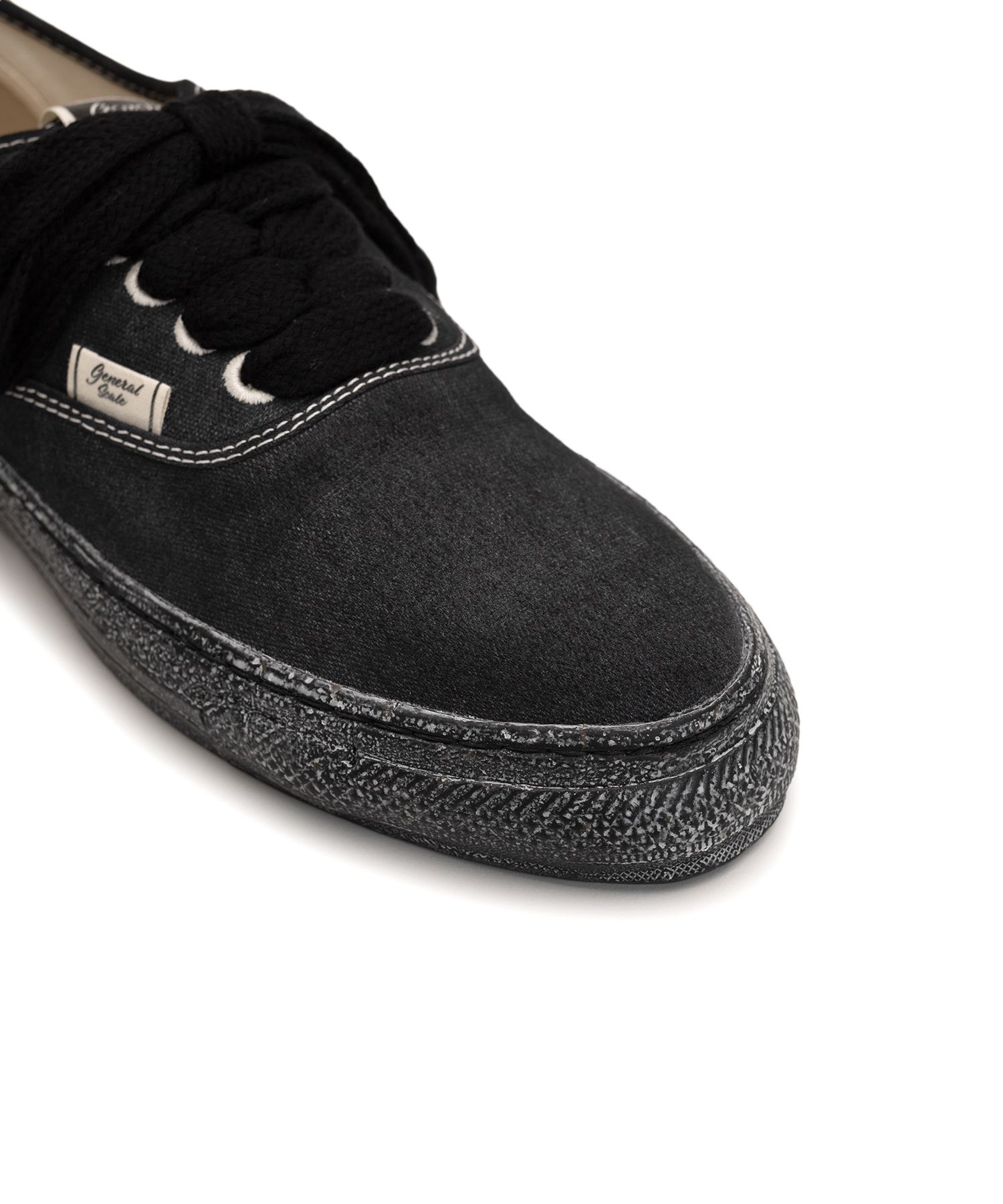 "KIEFER" PAST Sole Canvas Smudged Throughout Low-Top Sneaker