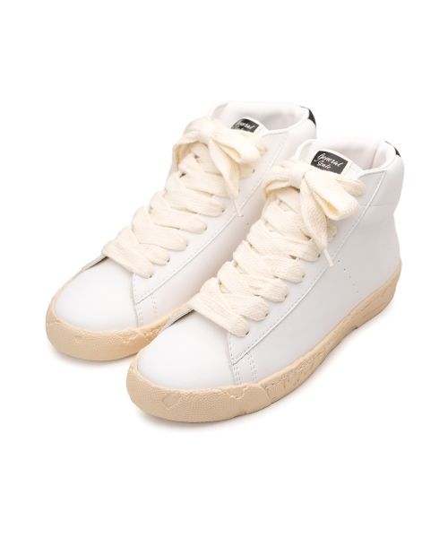 "MURRAY" PAST Sole Mixed Material High-top Sneaker