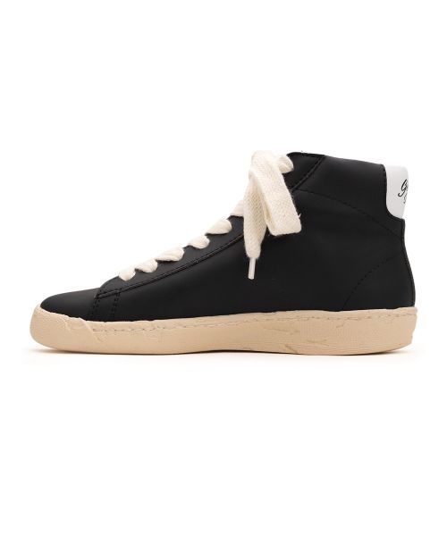"MURRAY" PAST Sole Mixed Material High-top Sneaker