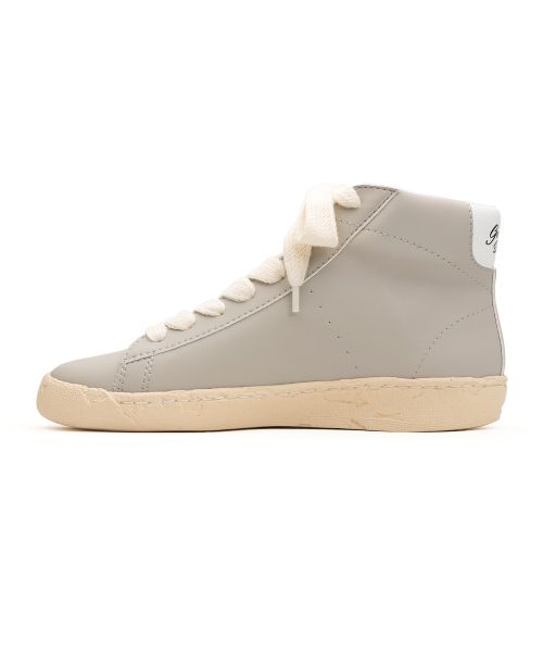 "MURRAY" PAST Sole Mixed Material High-top Sneaker