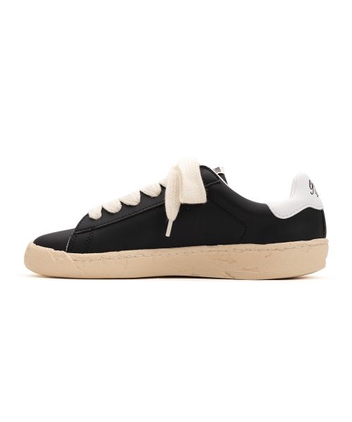 "MURRAY" PAST Sole Mixed Material Low-top Sneaker