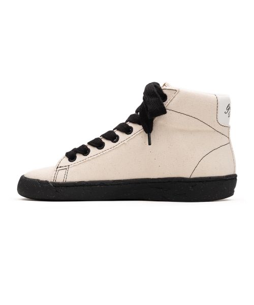 "MURRAY" PAST Sole Canvas High-top Sneaker