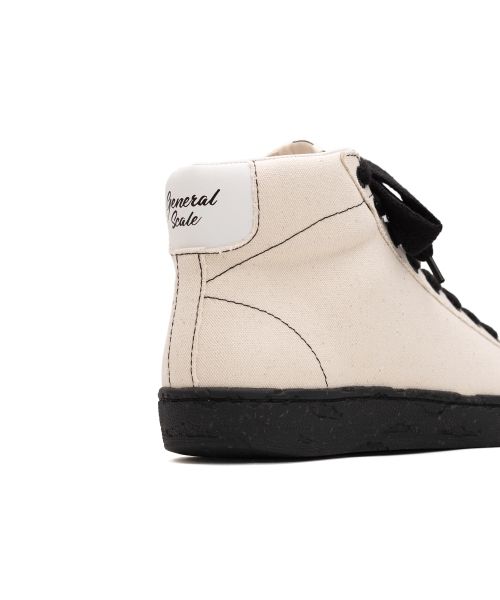 "MURRAY" PAST Sole Canvas High-top Sneaker