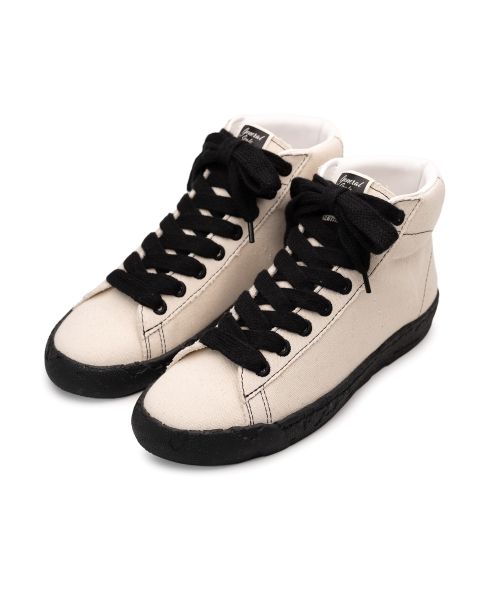 "MURRAY" PAST Sole Canvas High-top Sneaker