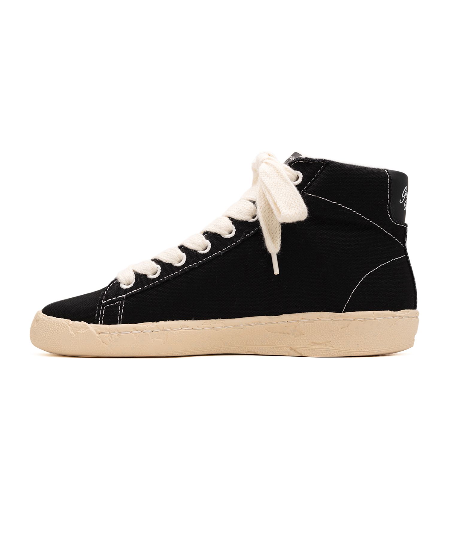 "MURRAY" PAST Sole Canvas High-top Sneaker