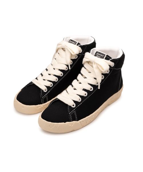 "MURRAY" PAST Sole Canvas High-top Sneaker