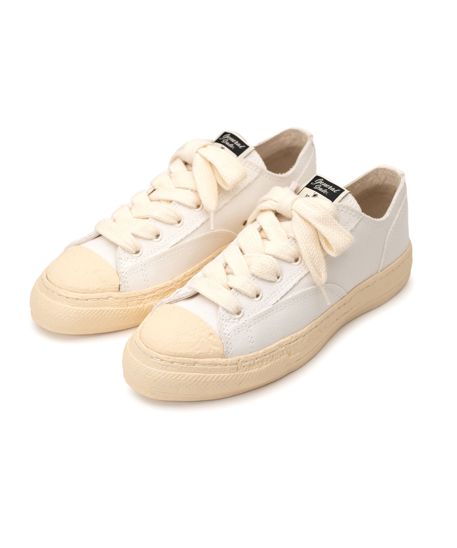 "ROY" PAST Sole Canvas Low-top Sneaker