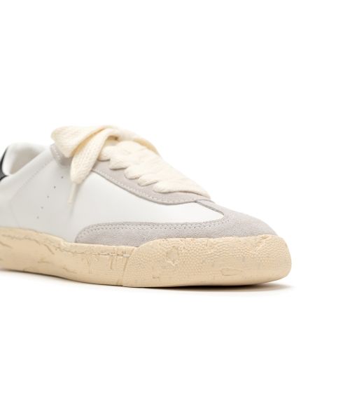 "FRANCIS" PAST Sole Mixed Material Low-Top Sneakers