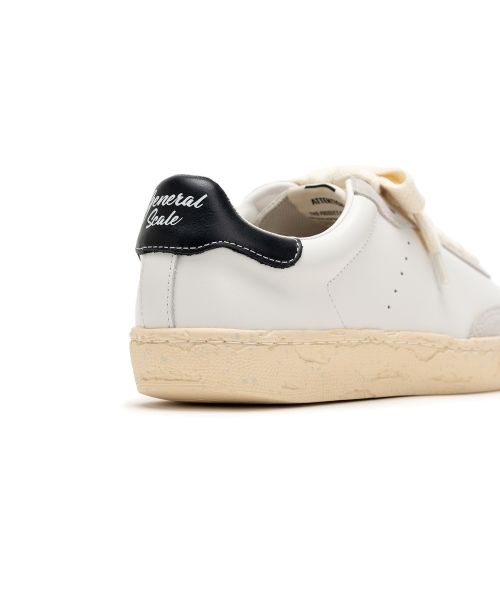 "FRANCIS" PAST Sole Mixed Material Low-Top Sneakers