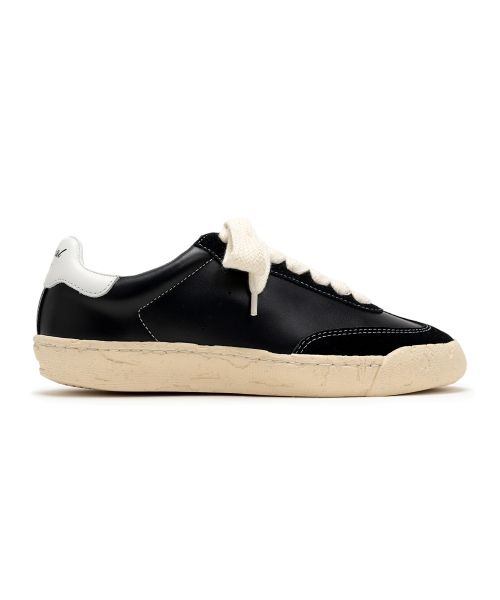 "FRANCIS" PAST Sole Mixed Material Low-Top Sneakers