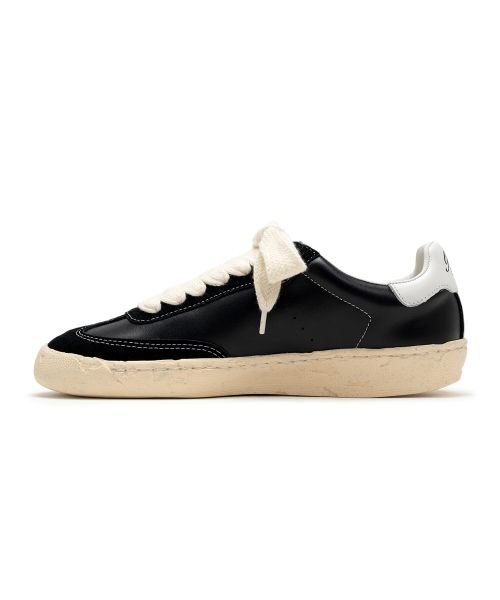 "FRANCIS" PAST Sole Mixed Material Low-Top Sneakers