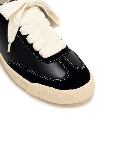 "FRANCIS" PAST Sole Mixed Material Low-Top Sneakers