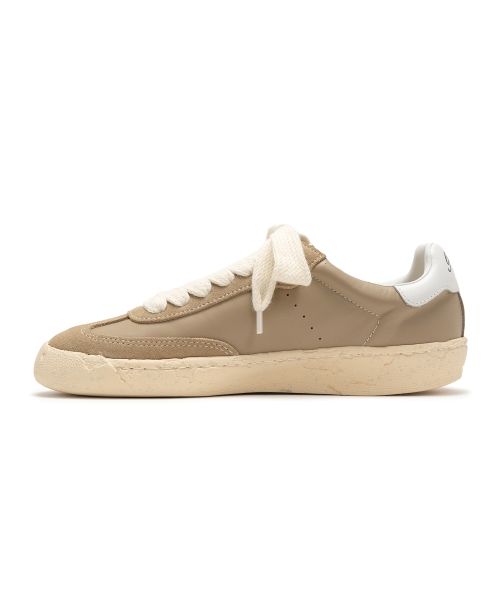 "FRANCIS" PAST Sole Mixed Material Low-Top Sneakers