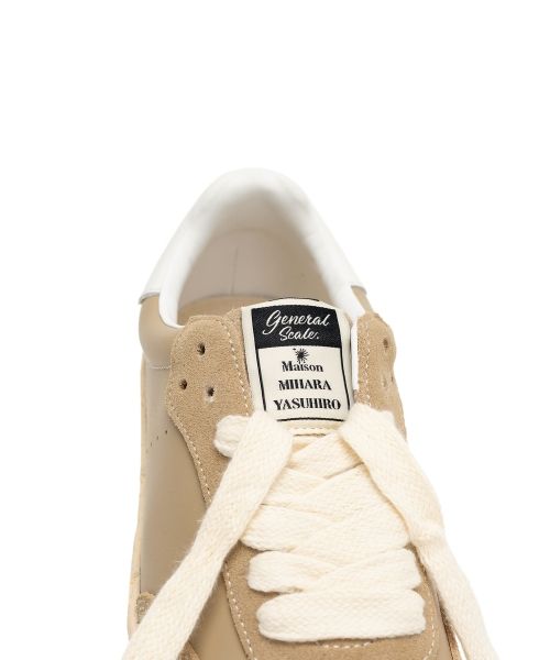 "FRANCIS" PAST Sole Mixed Material Low-Top Sneakers