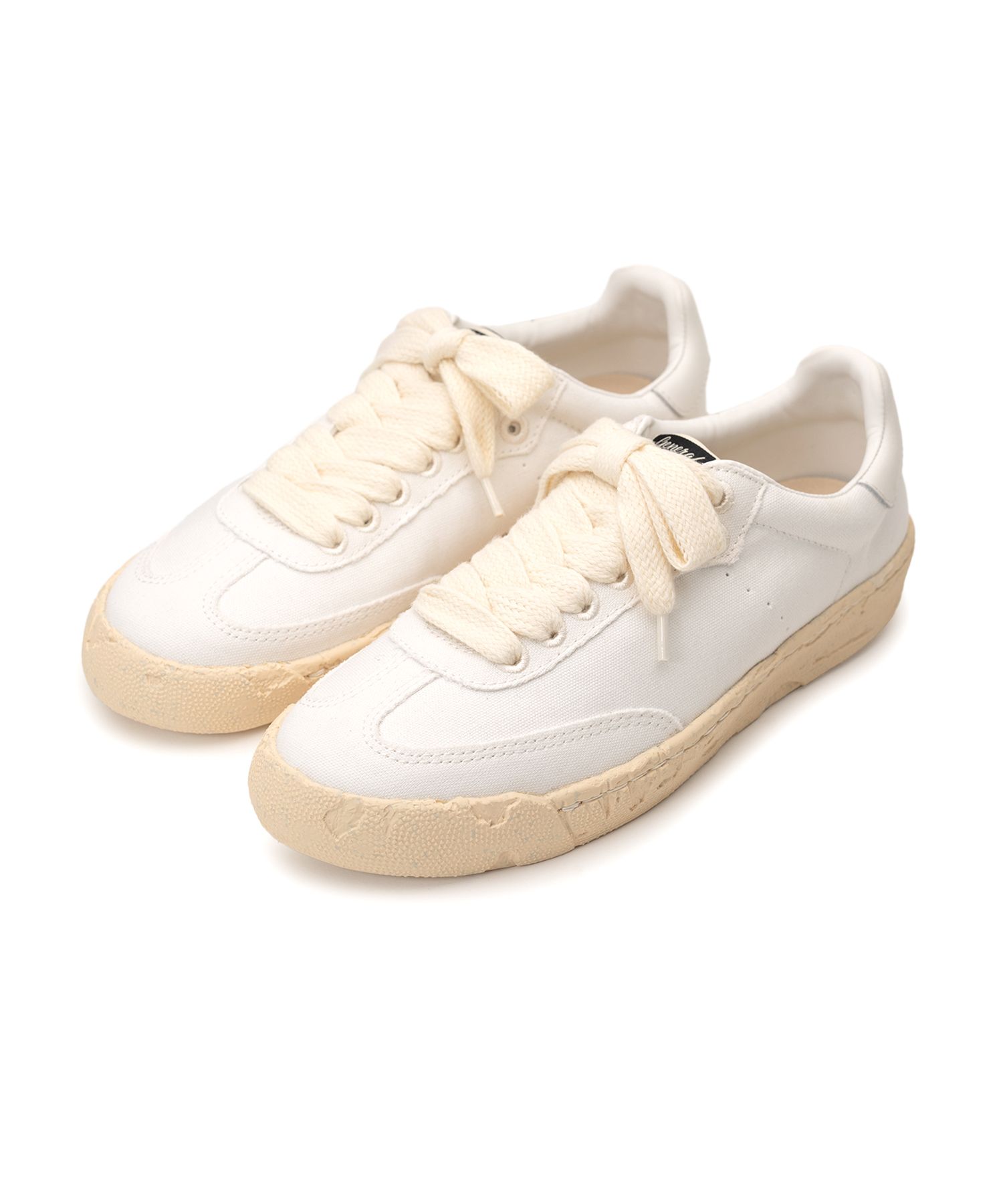 "FRANCIS"  PAST Sole Canvas Low-top Sneaker