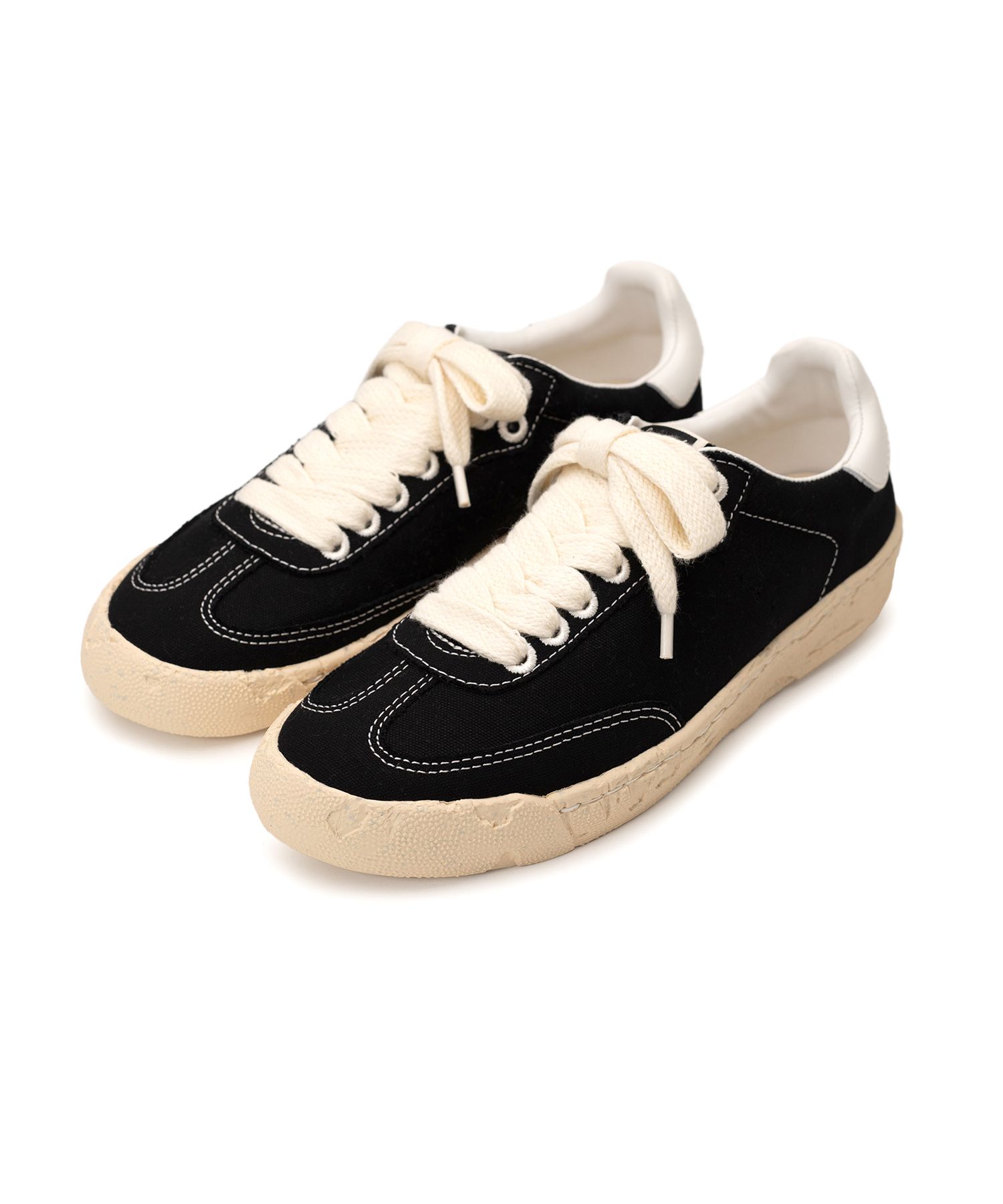 "FRANCIS"  PAST Sole Canvas Low-top Sneaker