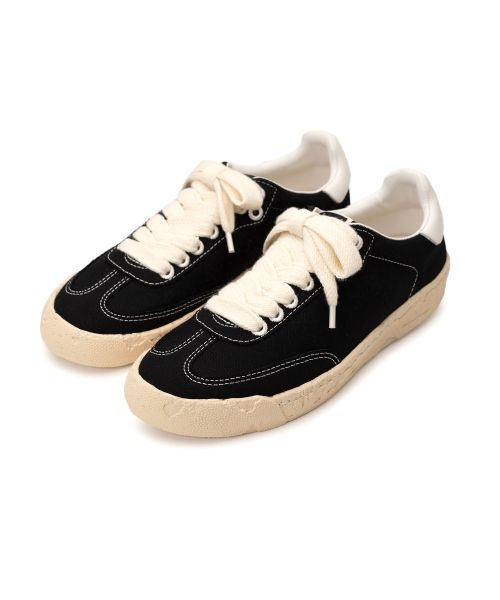 "FRANCIS"  PAST Sole Canvas Low-top Sneaker
