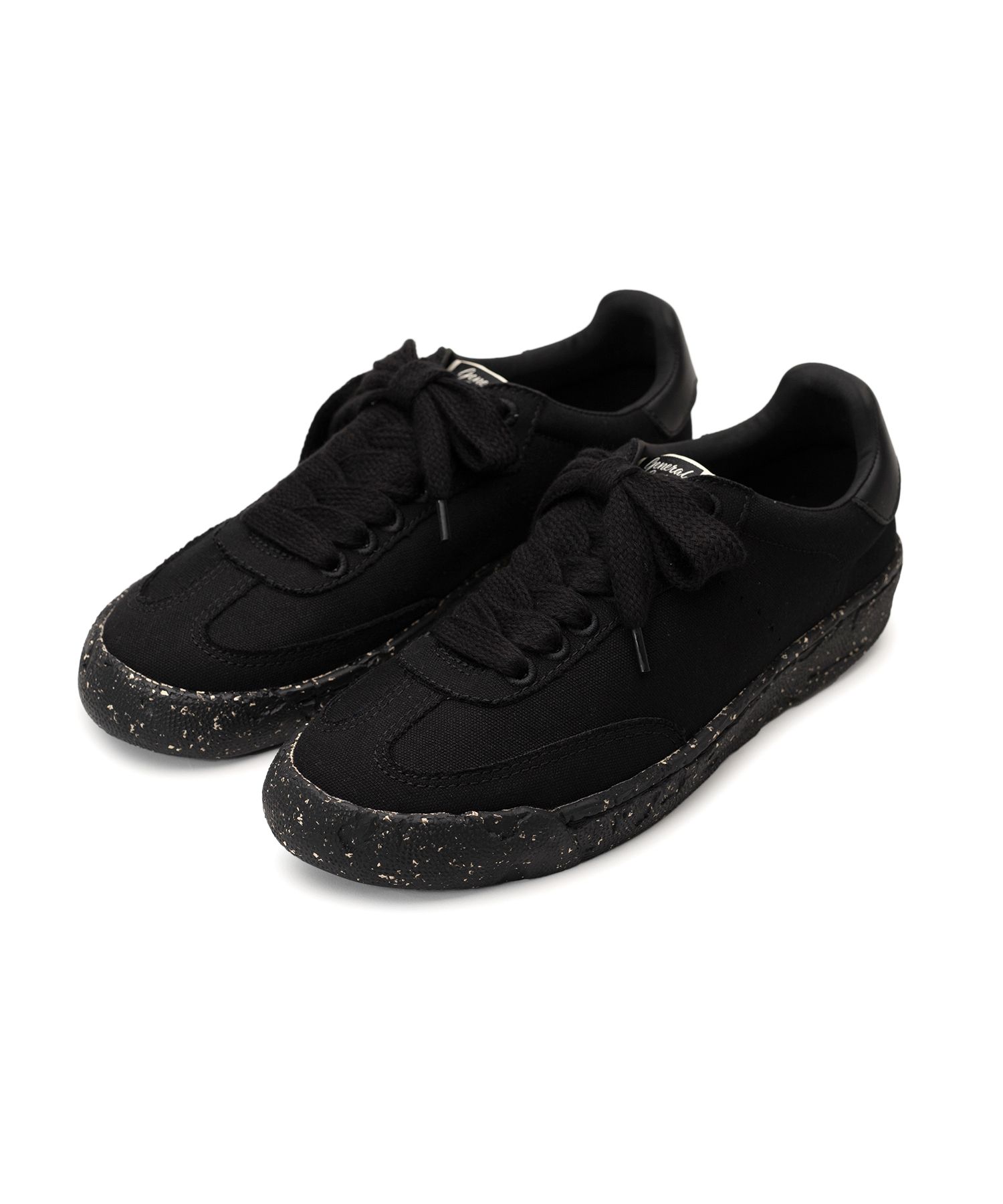 "FRANCIS"  PAST Sole Canvas Low-top Sneaker