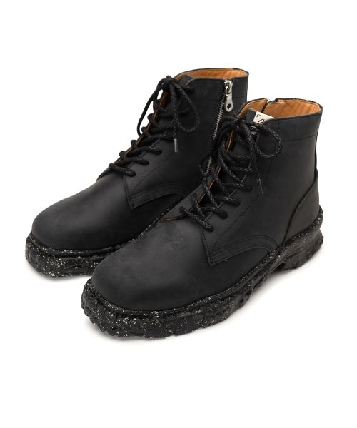 "JOSEPH" Vintage-like Sole Leather Boots