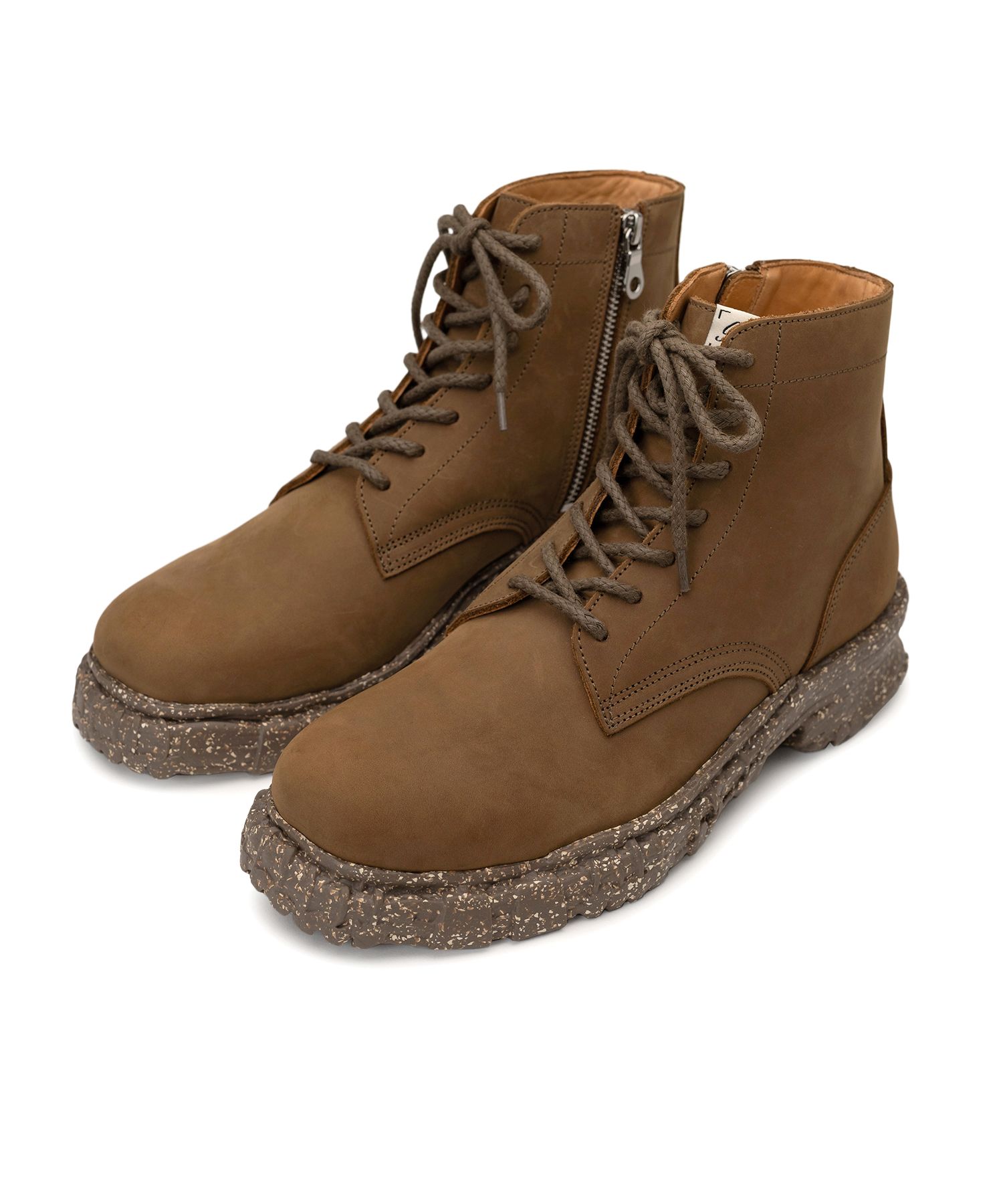 "JOSEPH" Vintage-like Sole Leather Boots