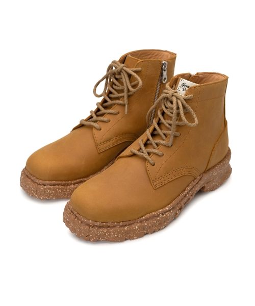 "JOSEPH" Vintage-like Sole Leather Boots