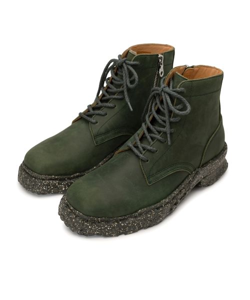 "JOSEPH" Vintage-like Sole Leather Boots