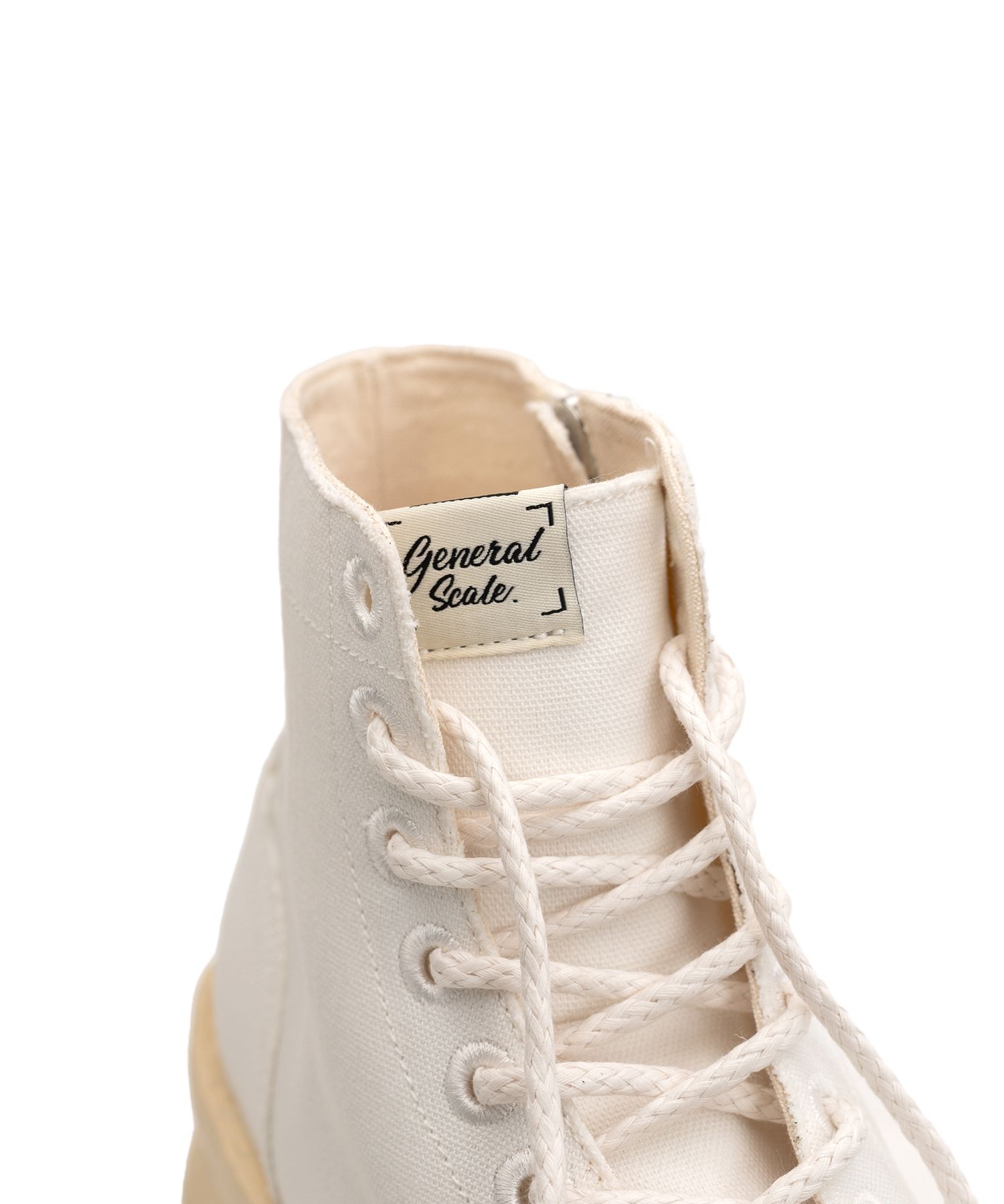 "JOSEPH" Vintage-like Sole Canvas Boots