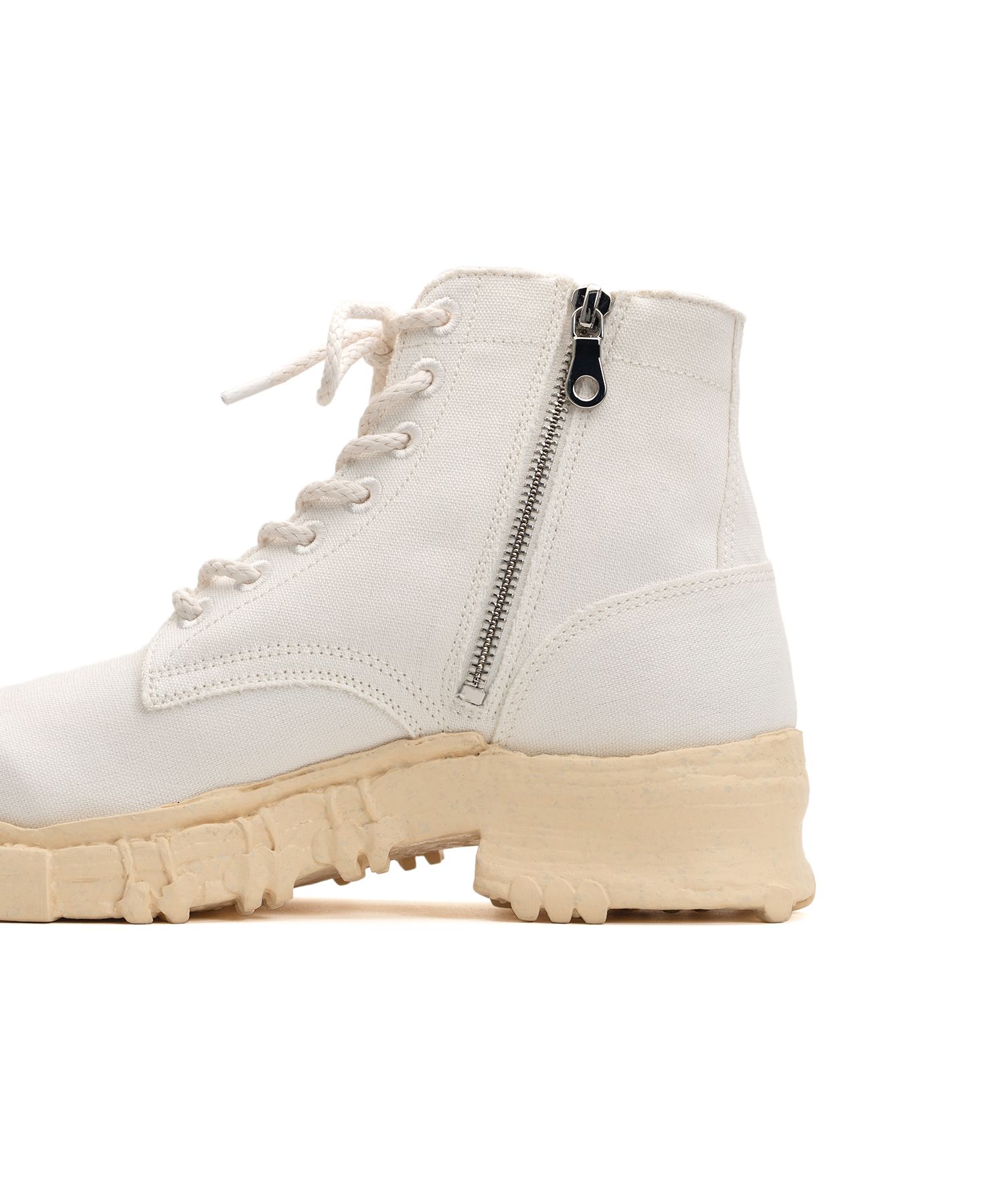 "JOSEPH" Vintage-like Sole Canvas Boots