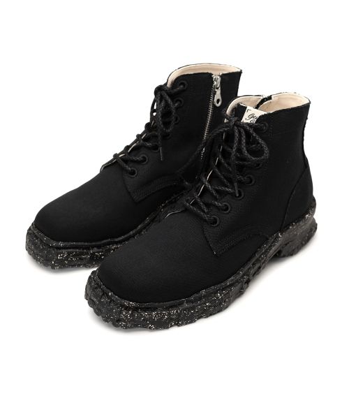 "JOSEPH" Vintage-like Sole Canvas Boots