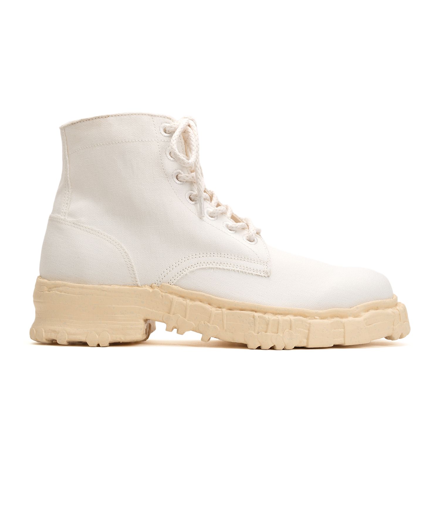 "JOSEPH" Vintage-like Sole Canvas Boots