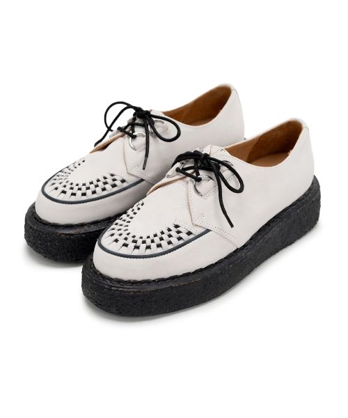 "DAVID"Suede Inter Lace Shoes