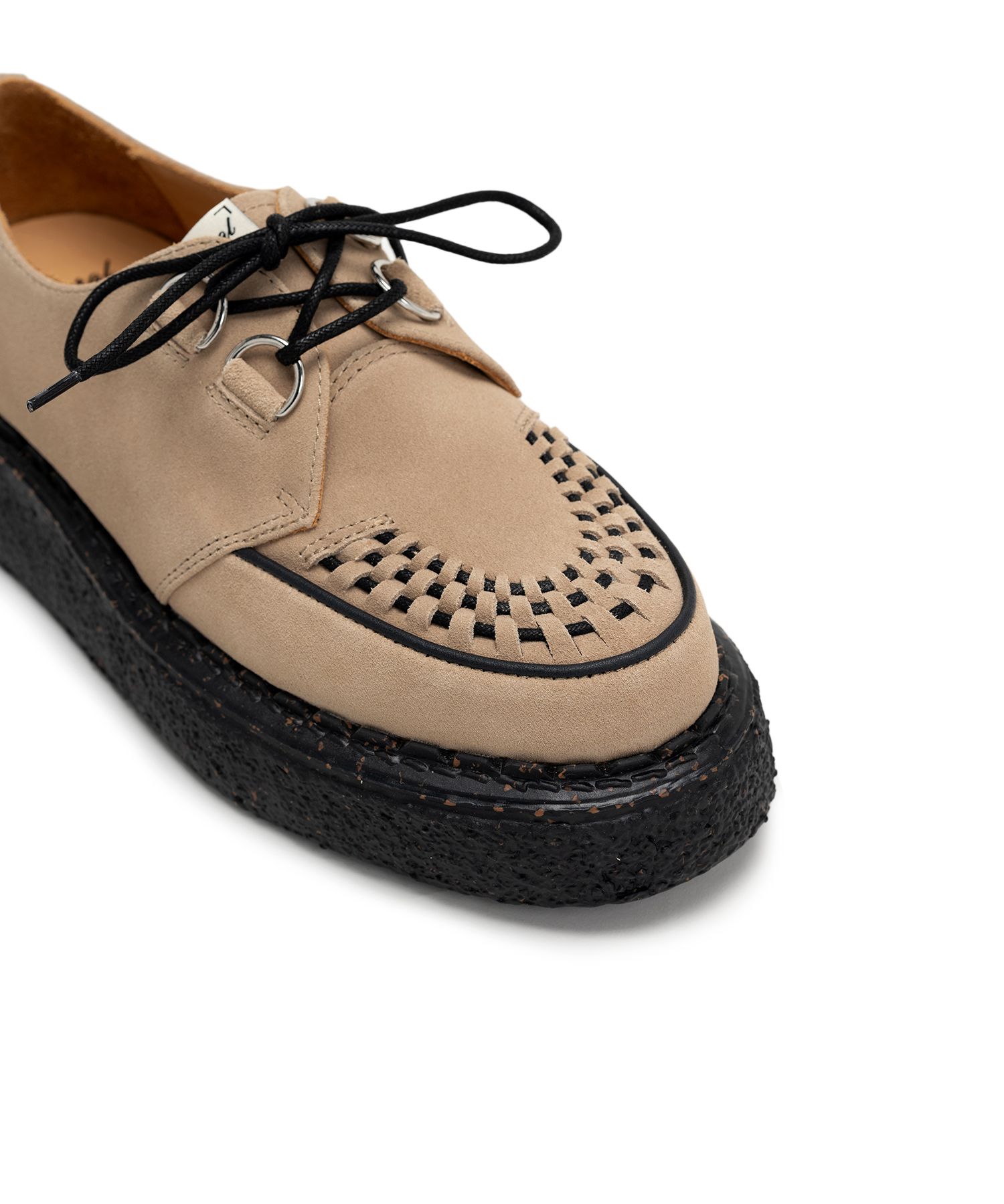 "DAVID"Suede Inter Lace Shoes