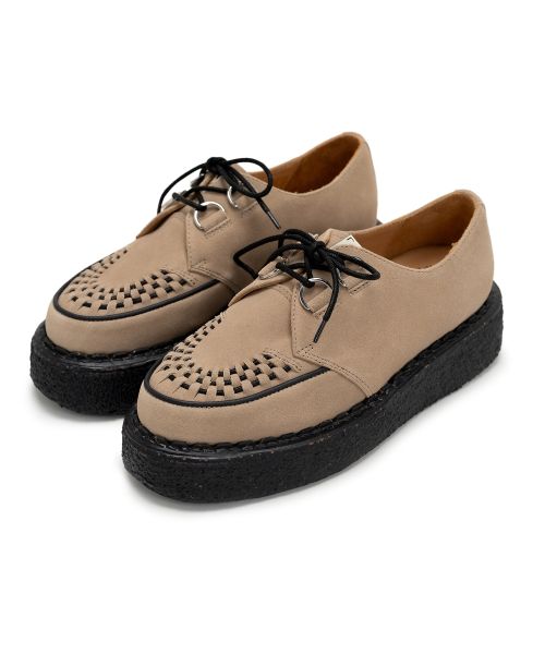 "DAVID"Suede Inter Lace Shoes