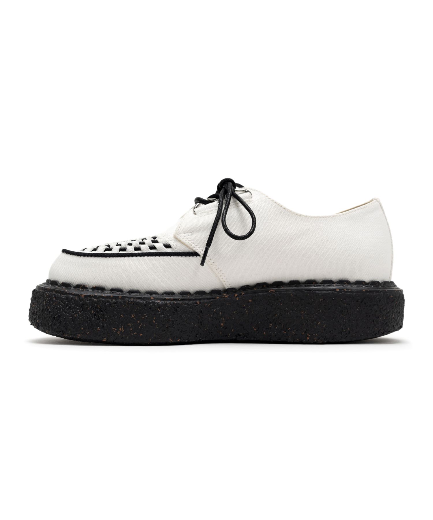 "DAVID"Canvas Inter Lace Shoes