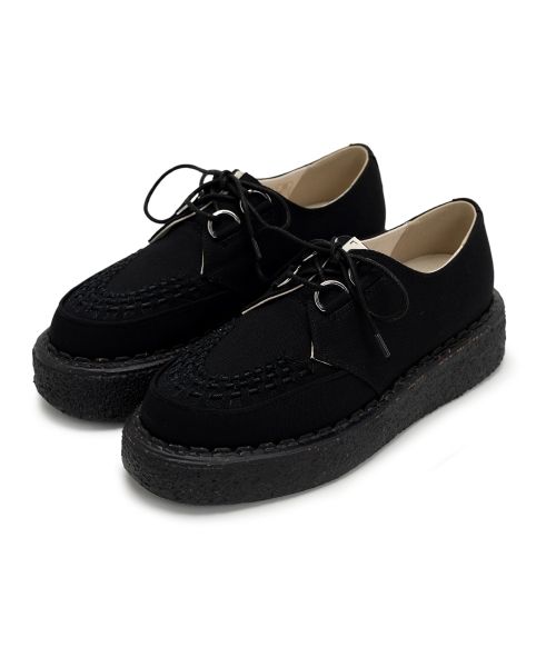 "DAVID"Canvas Inter Lace Shoes