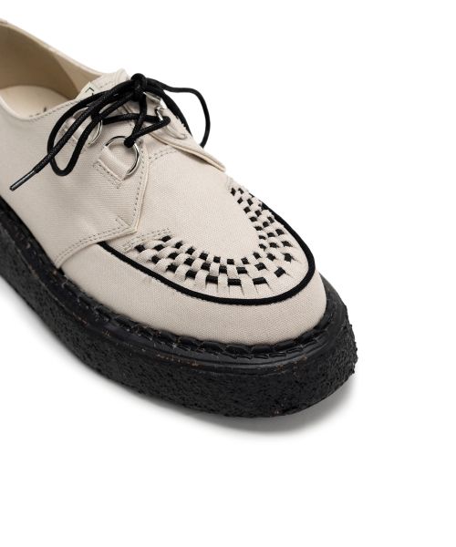 "DAVID"Canvas Inter Lace Shoes