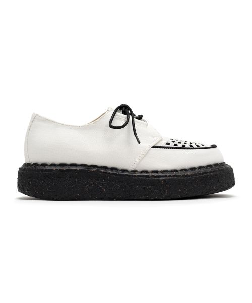 "DAVID"Canvas Inter Lace Shoes