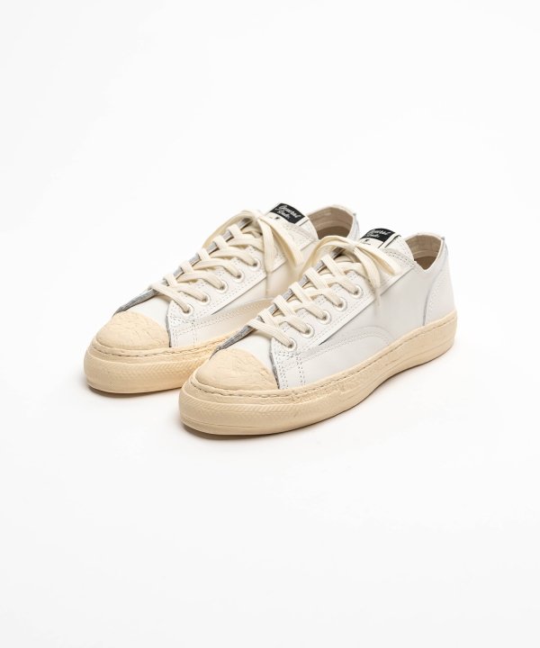 "ROY" PAST Sole Leather Low-top Sneaker