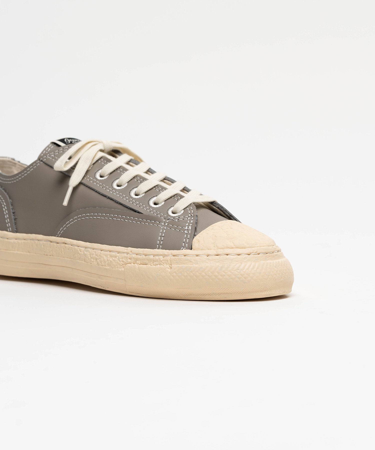 "ROY" PAST Sole Leather Low-top Sneaker