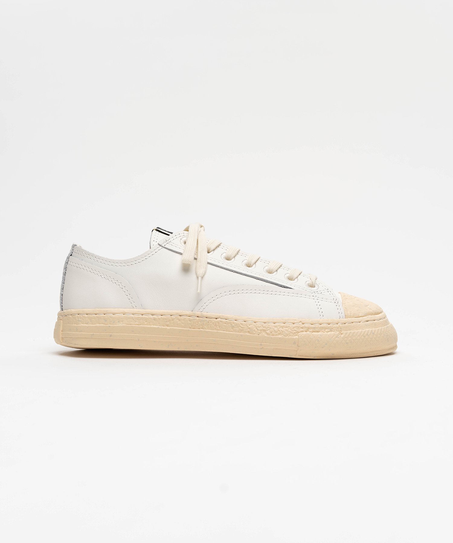 "ROY" PAST Sole Leather Low-top Sneaker