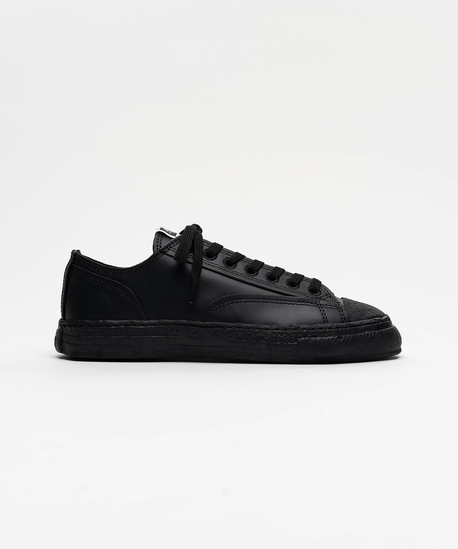 "ROY" PAST Sole Leather Low-top Sneaker