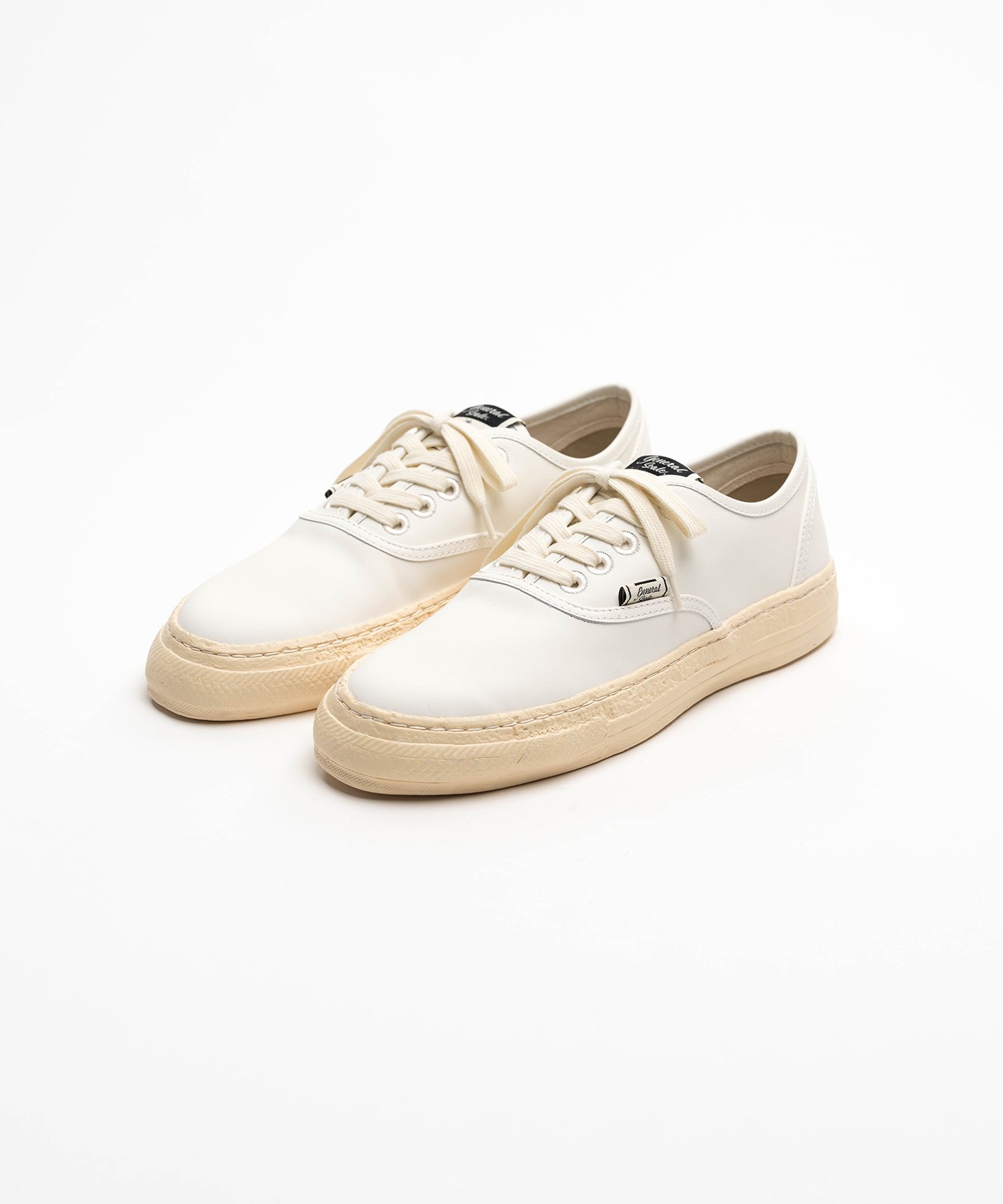 "KIEFER" PAST Sole Leather Low-top Sneaker