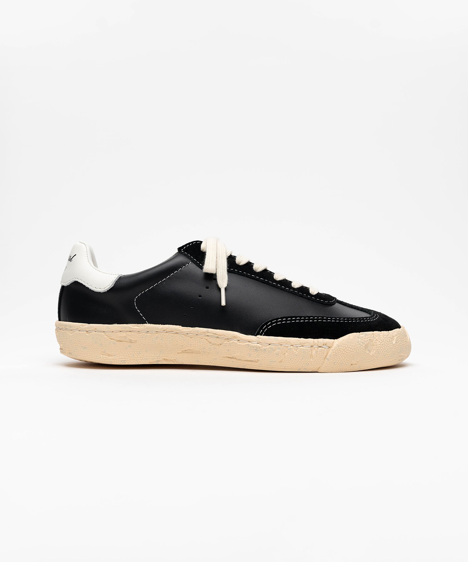 "FRANCIS" PAST Sole Mixed Material Low-Top Sneakers